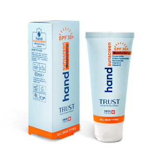 کرم تخصصی دست ضدآفتاب و آبرسان +SPF30 بی رنگ تراست